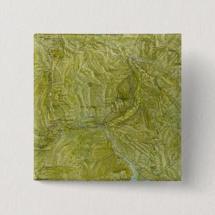 Yellowstone National Park 2 Inch Square Button
