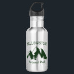 Yellowstone National Park 532 Ml Water Bottle<br><div class="desc">If you've never been, well... . go now. The wildlife, the remoteness, the mountains, the geysers, the lake. It's the original National Park, and still the best. Show your love for Yellowstone.</div>