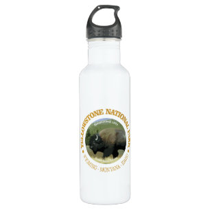 Yellowstone National Park (bison)  710 Ml Water Bottle