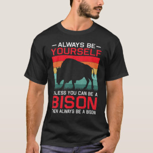 Yellowstone National Park Bison Buffalo Clothing T-Shirt