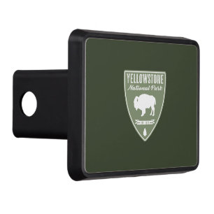 Yellowstone National Park Bison Trailer Hitch Cover