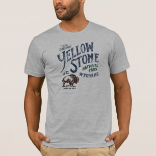 Yellowstone National Park Bison Wyoming Shirt