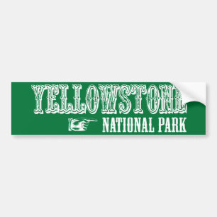 Yellowstone National Park Bumper Sticker