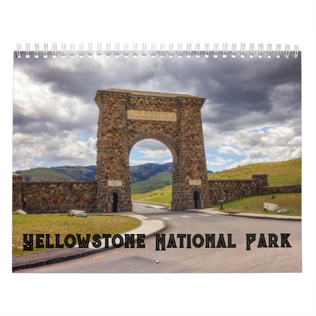 Yellowstone National Park Calendar (Cover)