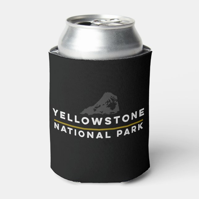 Yellowstone National Park Can Cooler (Can Front)