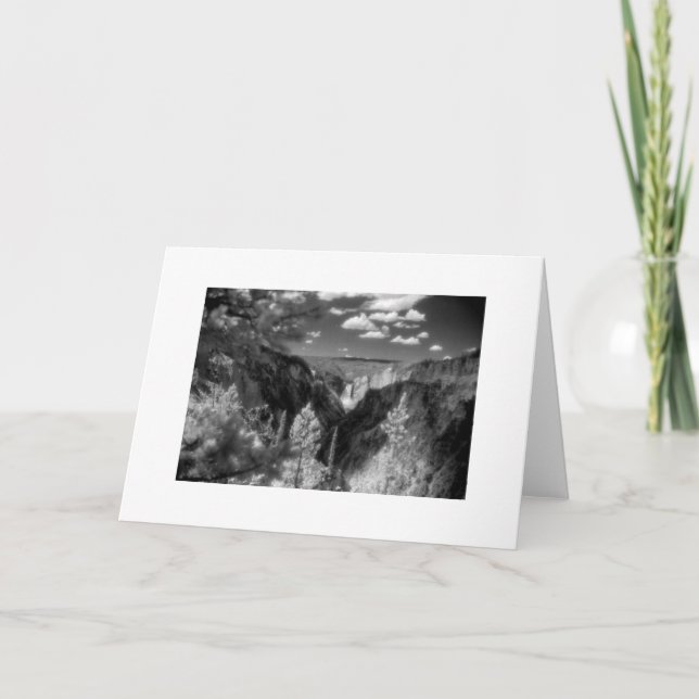 "Yellowstone National Park" Card (Front)