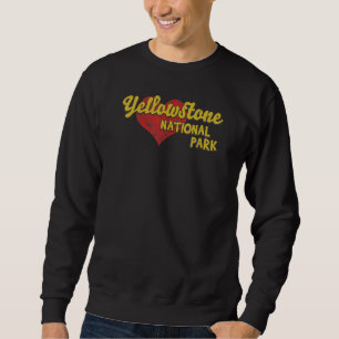 Yellowstone National Park Classic Design Sweatshirt