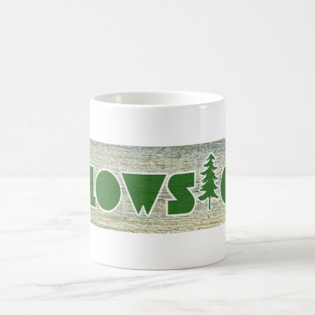 Yellowstone National Park Coffee Mug (Center)