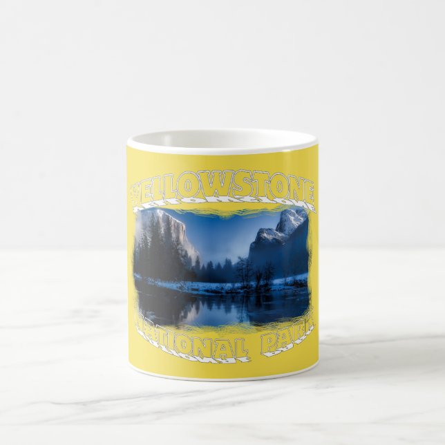 YELLOWSTONE NATIONAL PARK COFFEE MUG (Center)