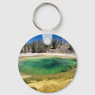Yellowstone National Park Customizable Gifts Keychain