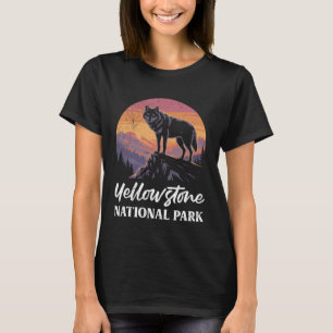 YELLOWSTONE NATIONAL PARK EST. 1872 Wyoming USA Mo T-Shirt