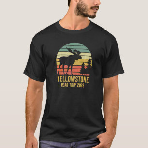 Yellowstone National Park Family Road Trip 2022 Ma T-Shirt