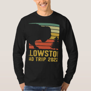 Yellowstone National Park Family Road Trip 2022 Ma T-Shirt