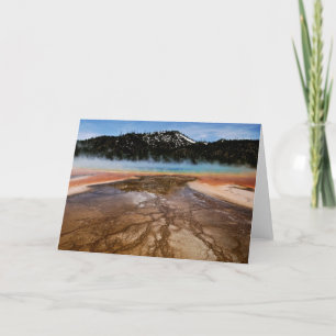 YELLOWSTONE NATIONAL PARK, GRAND PRISMATIC CARD