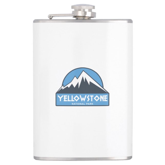 Yellowstone National Park Hip Flask (Front)