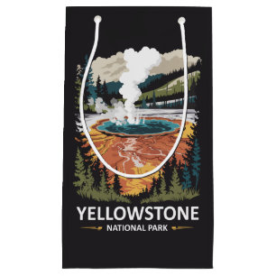 Yellowstone National Park Hot Spring  Small Gift Bag