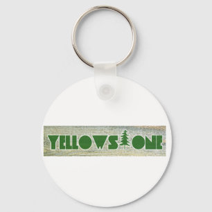 Yellowstone National Park Keychain