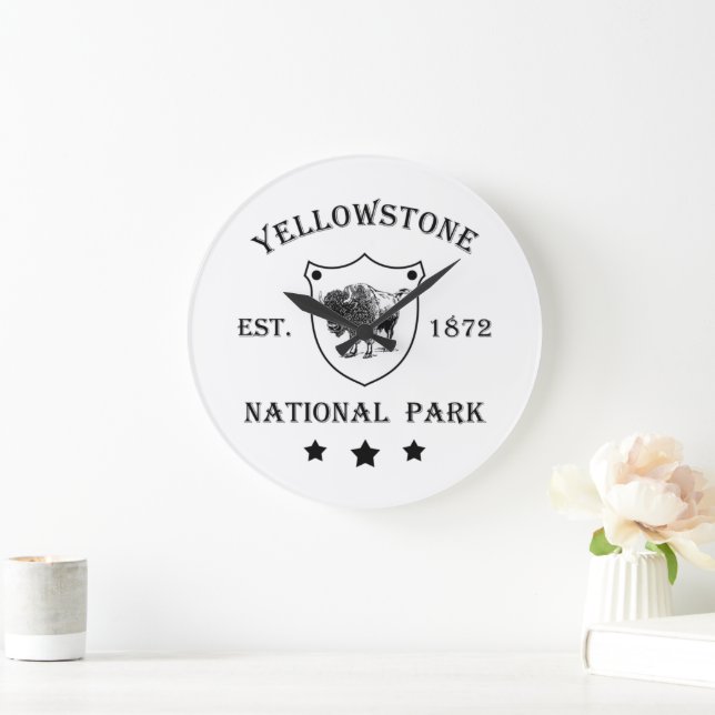 Yellowstone national park large clock (Home)