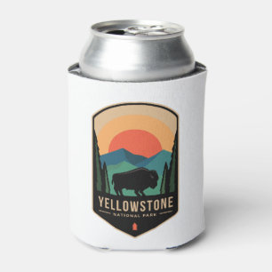 Yellowstone National Park Merchandise Can Cooler