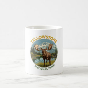Yellowstone National Park Moose  Coffee Mug