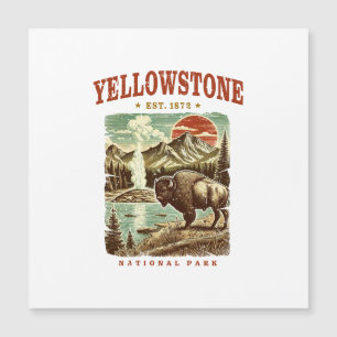 Yellowstone National Park – Mountain and Bison