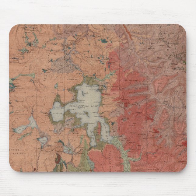 Yellowstone National Park Mouse Pad (Front)