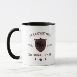 Yellowstone national park mug