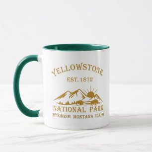 Yellowstone national park mug