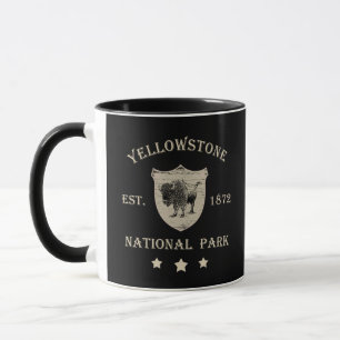 Yellowstone national park mug