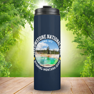 Yellowstone National Park  Nature Landscape Thermal Tumbler