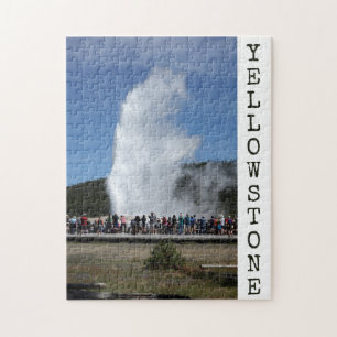 Yellowstone National Park Old Faithful Puzzle