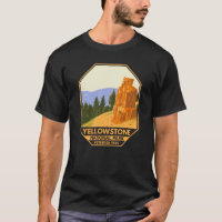 Yellowstone National Park Petrified Tree Vintage 