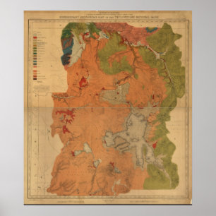 Yellowstone National Park Poster
