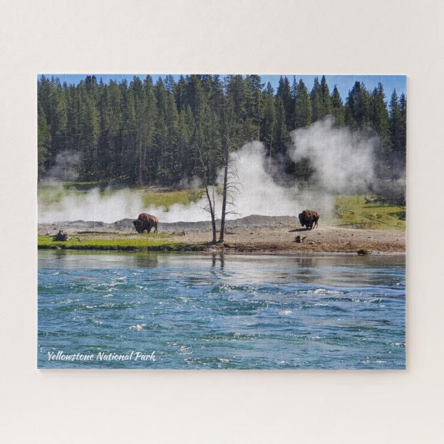 Yellowstone National Park River Jigsaw Puzzle (Horizontal)