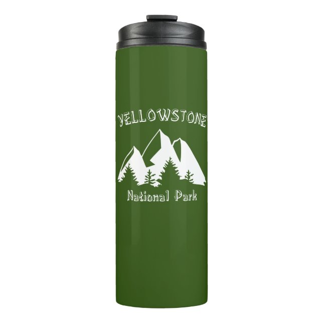 Yellowstone National Park Thermal Tumbler (Front)