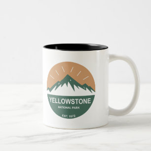 Yellowstone National Park Two-Tone Coffee Mug