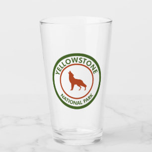Yellowstone National Park Wolf Glass