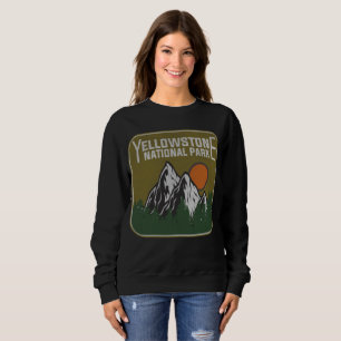 Yellowstone National Park Wyoming Montana Idaho US Sweatshirt