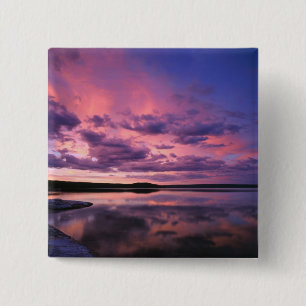 Yellowstone National Park, Wyoming. USA. 2 Inch Square Button