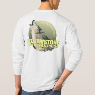 Yellowstone NP (Grey Wolf) WT T-Shirt