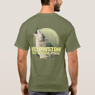 Yellowstone NP (Grey Wolf) WT T-Shirt