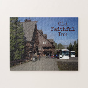 Yellowstone Old Faithouse Inn Puzzle Pittoresque