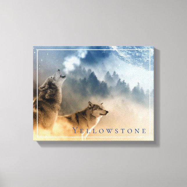 Yellowstone Park American Canvas Art (Front)