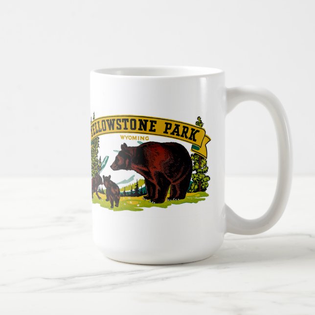 Yellowstone Park Coffee Mug (Right)
