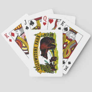 Yellowstone Park Playing Cards