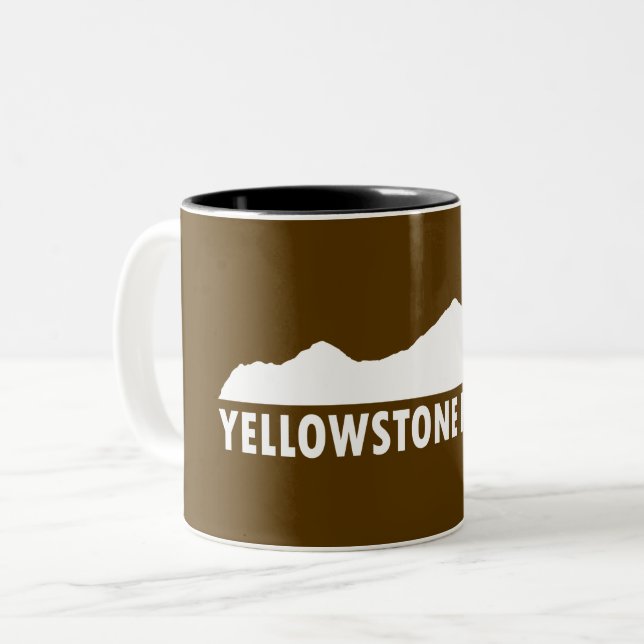 Yellowstone Please Two-Tone Coffee Mug (Front Left)