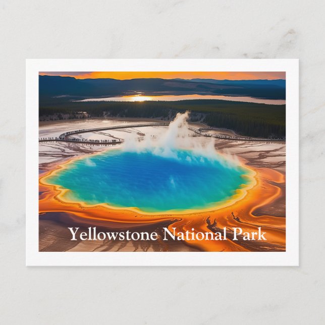 Yellowstone Postcard (Front)