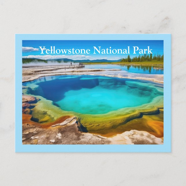 Yellowstone Postcard (Front)