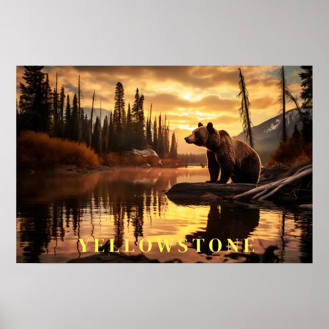 Yellowstone Poster Art  (Front)