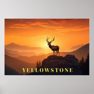 Yellowstone Poster Art 